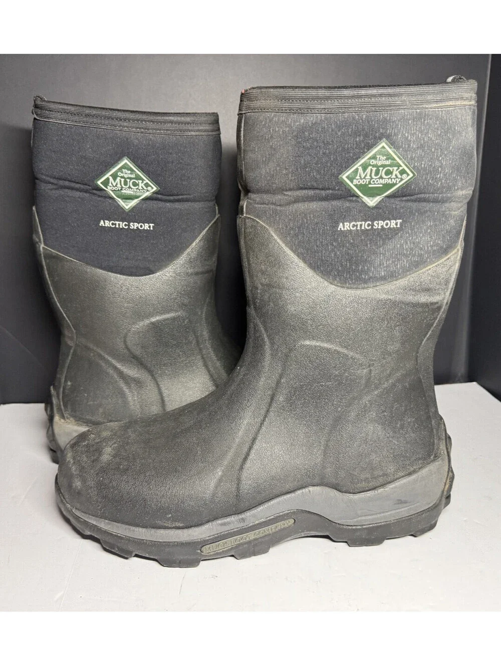 Muck Boot Arctic Sport Tall Hunting Boots Men's Black Waterproof Men 11 Wmn 12